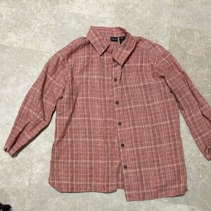 Patagonia Women's Red Plaid Shirt